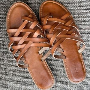 Maurices
Lexie Cognac Strappy Flat Sandal